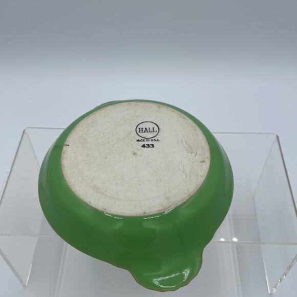 Vintage Hall Pottery 433 French Shirred Egg Dish - Picture 3 of 8